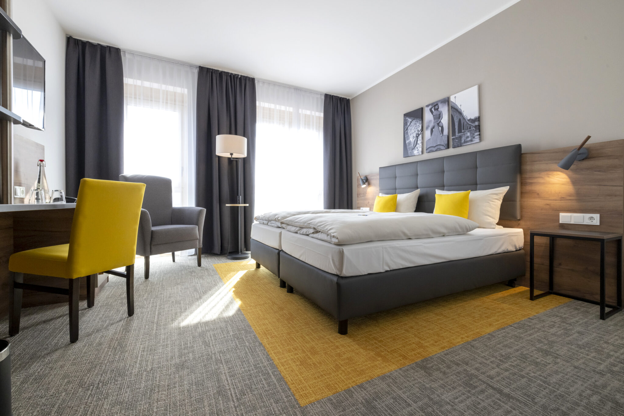 Hotel includio Regensburg Doppelzimmer Comfort mit Teppichboden